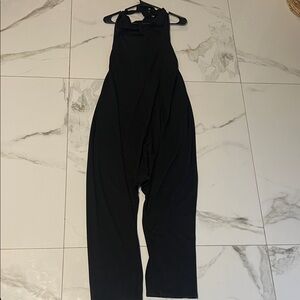 Comfortable Black Halter Jumpsuit